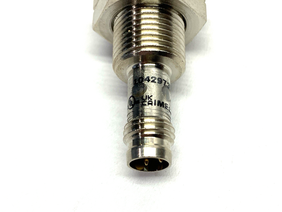 IME12-04BPSZT0K | Sick Inductive Proximity Sensor M12 4mm Sense Range 1042973 - New – Open box - Maverick Industrial Sales
