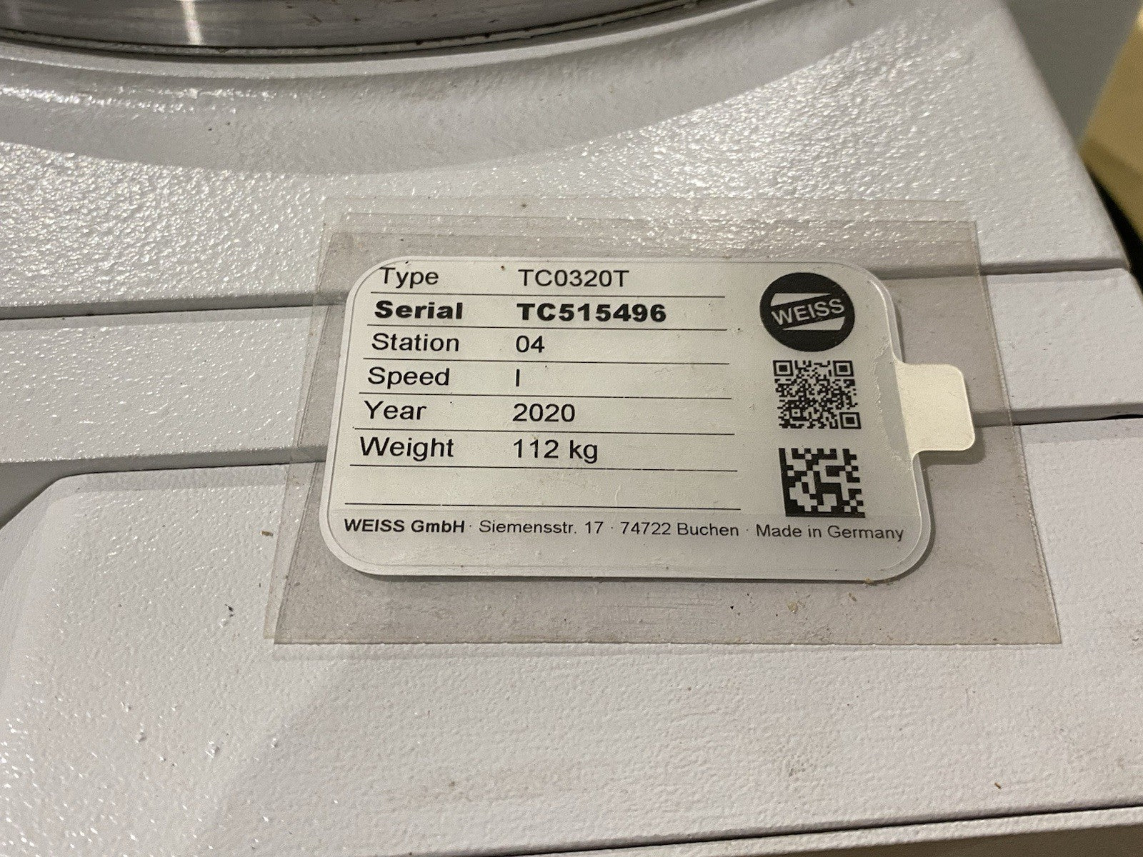 TC320T | Weiss TC0320T Rotary Indexing Table 4-Station, Speed I, NO MOTOR - New Other - Maverick Industrial Sales