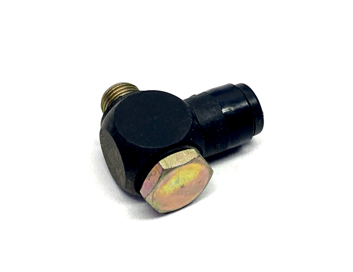 3118 06 10 | Legris Male Swivel Banjo Elbow Push-In Fitting 6mm Tube OD x 1/8 5-PK - New – Open box - Maverick Industrial Sales