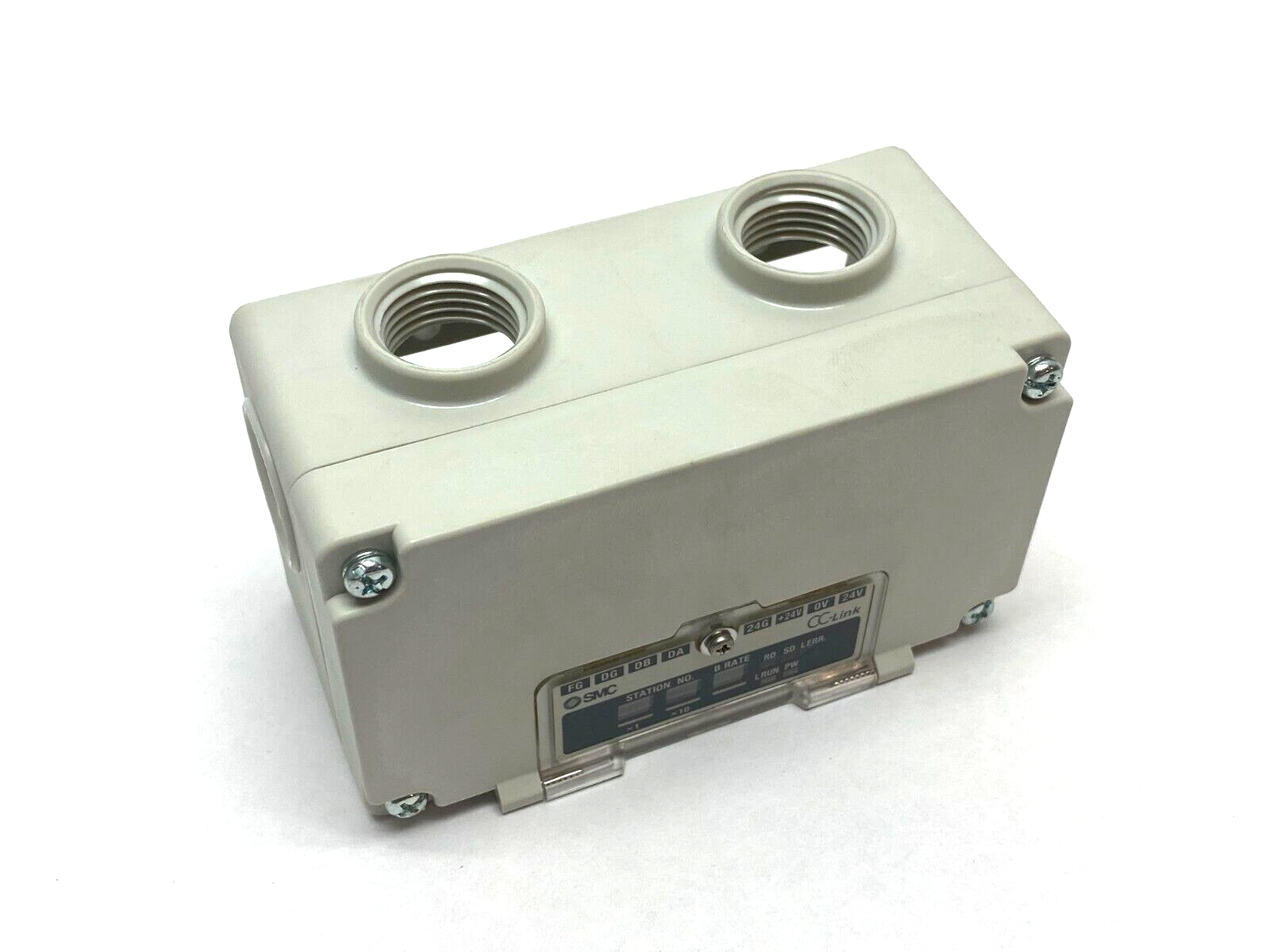 SMC EX124U-SMJ1 CC-Link Ver.1.10 Serial Interface Unit 0/16 IO SI Unit - Maverick Industrial Sales