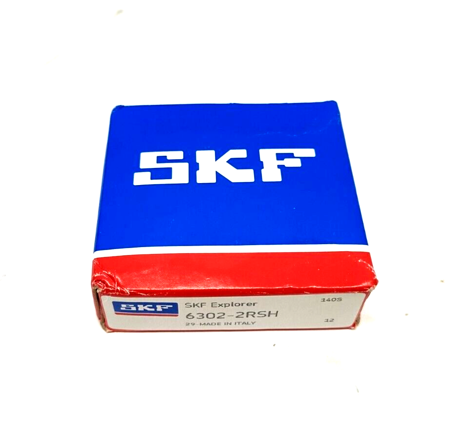 SKF 6302-2RSH Deep Groove Ball Bearing 15mm Bore 42mm OD 13mm Wide LOT OF 4 - Maverick Industrial Sales