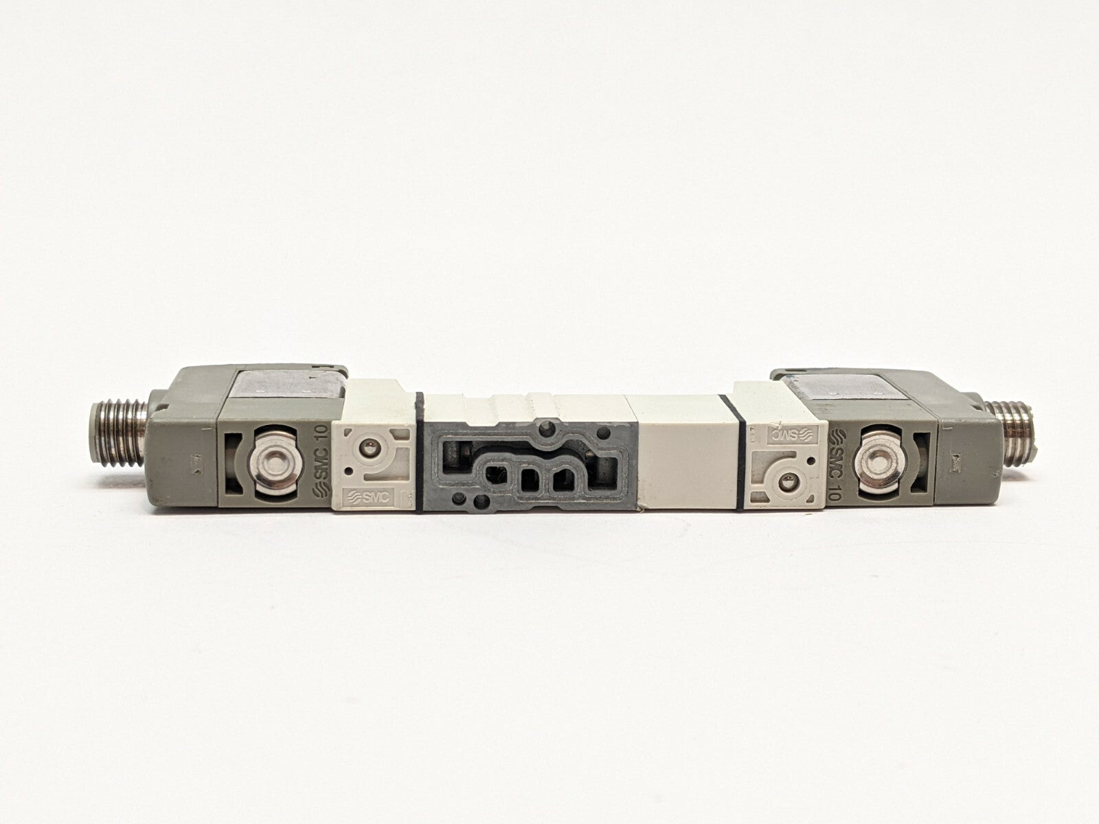 SMC SYJ3430-5WO Base Mount Double Solenoid Valve - Maverick Industrial Sales