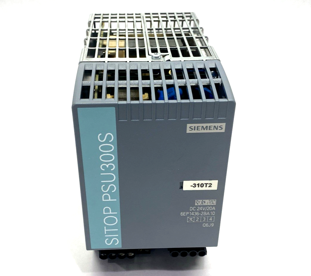 Siemens 6EP1436-2BA10 SITOP PSU300S 20A Stabilized Power Supply 400-500VAC 24VDC - Maverick Industrial Sales