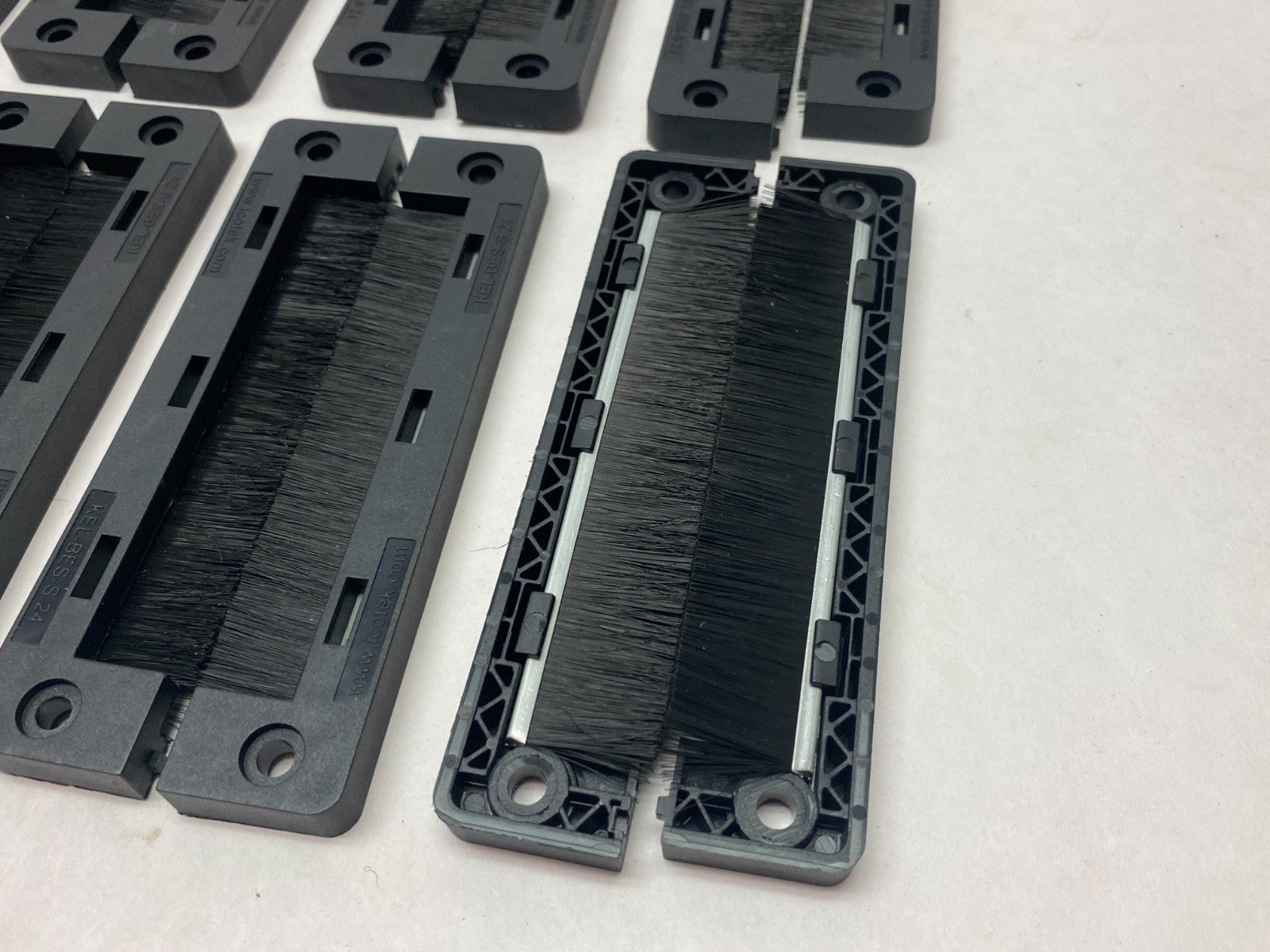 Icotek 51522 Split Cable-Pass Through Brush Plate KEL-BES-S BOX OF 8 - Maverick Industrial Sales