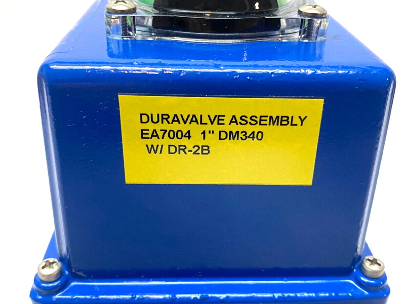 DuraValve EA7004 Electric Actuated Ball Valve 1" DM 340 w/ DR-2B Actuator - Maverick Industrial Sales