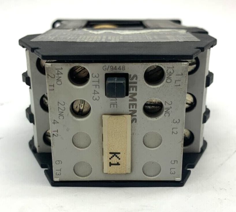 Siemens 3TF4311-0B AC Contactor 3-Pole VDE0660 - Maverick Industrial Sales