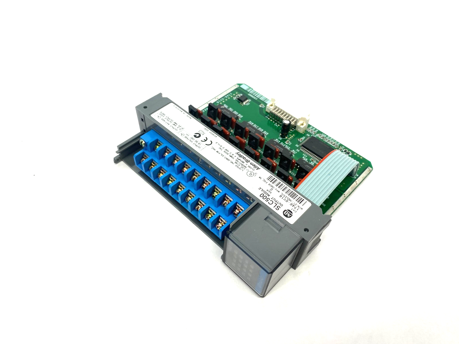 Allen Bradley 1746-OV16 Ser. C SLC 500 16-Point Digital Output Module NO COVER - Maverick Industrial Sales