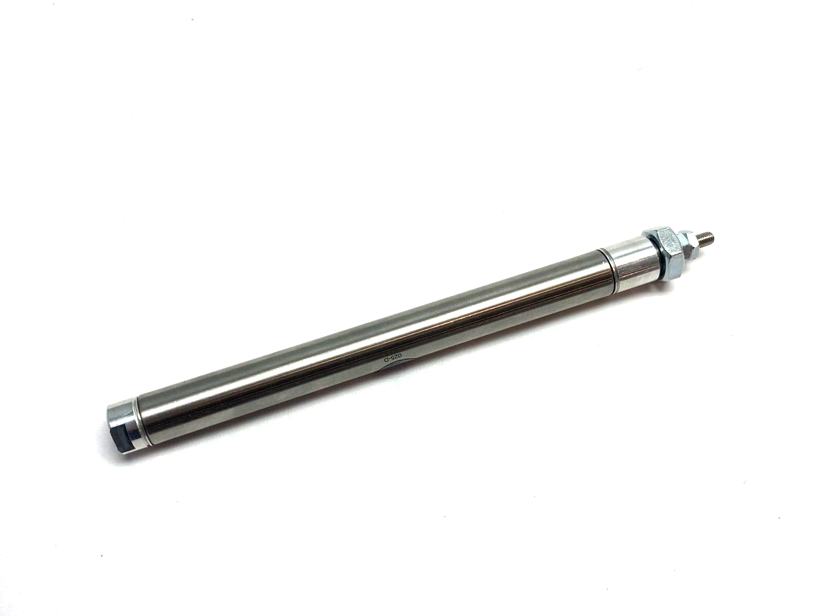 Bimba 025-D Stainless Steel Round Body Pneumatic Cylinder 9/16" Bore, 5" Stroke - Maverick Industrial Sales