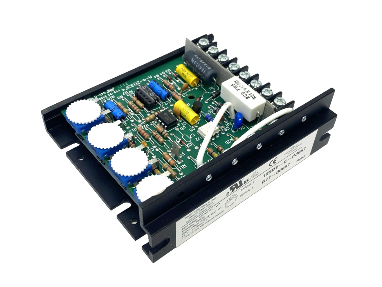 Dart Controls 125DV-C-P3067 DC Speed Control, SureKap CC00404 - Maverick Industrial Sales