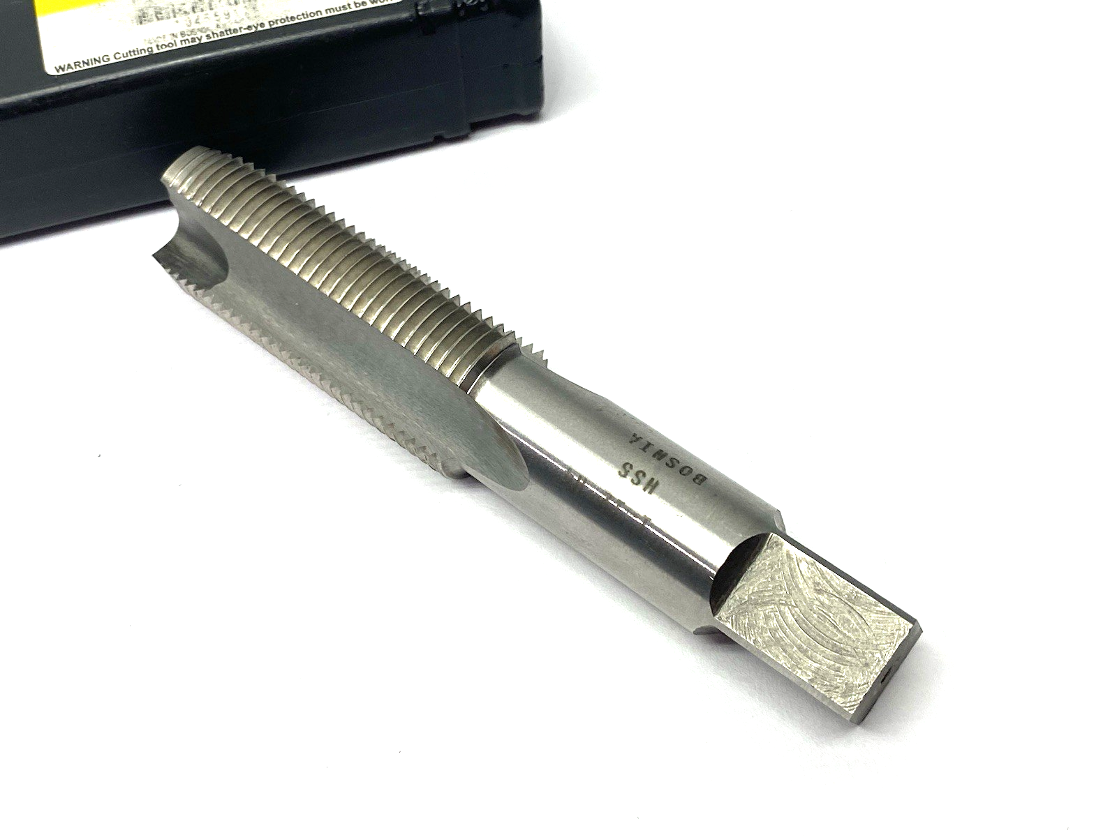 04559126 | Interstate Spiral Point Tap: 1-12 UNF, 3 Flutes, Plug Chamfer, 3B Class - Used - Maverick Industrial Sales