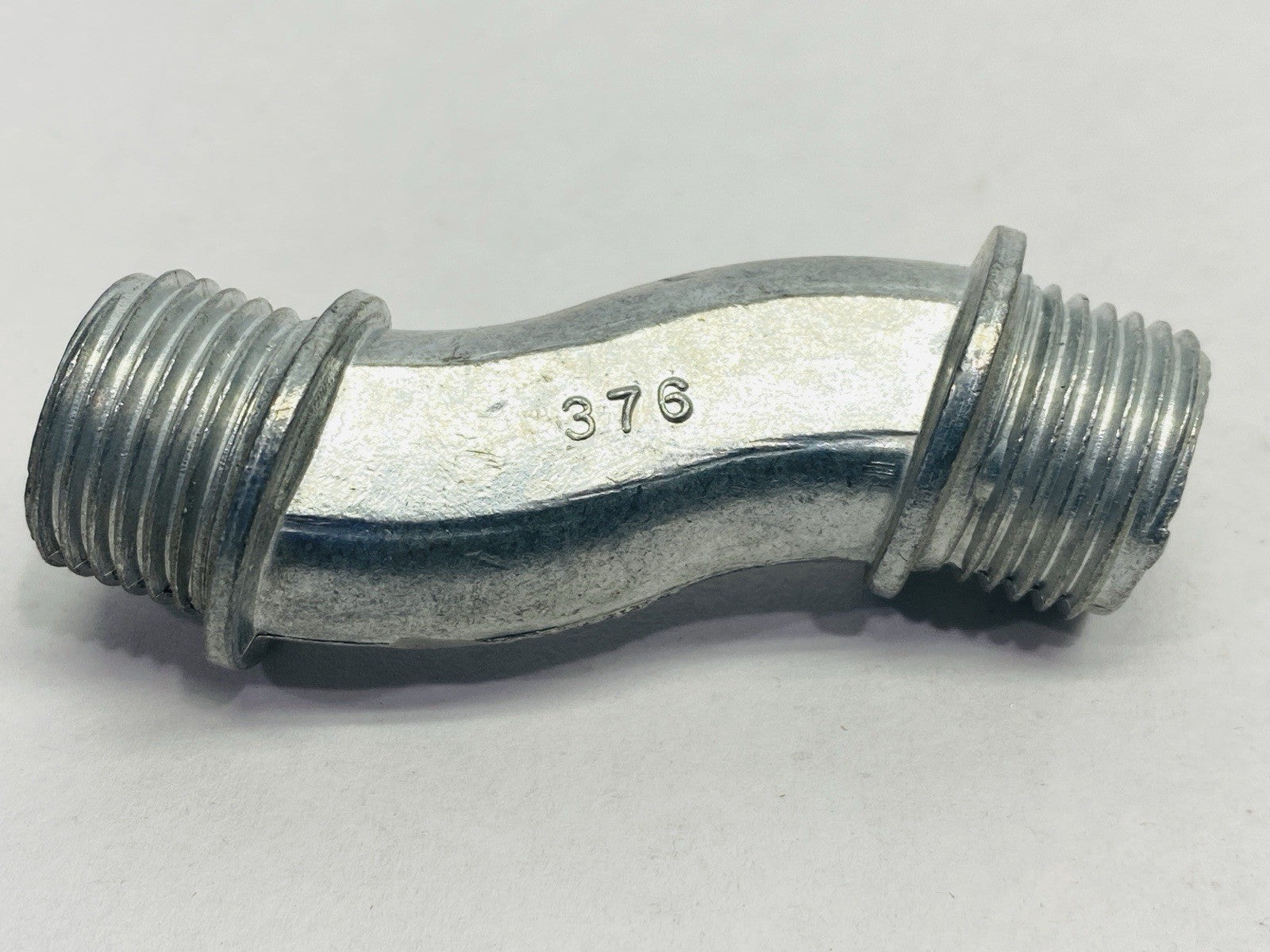 1/2" Offset Conduit Connector 2-1/2" Length LOT OF 2 - Maverick Industrial Sales