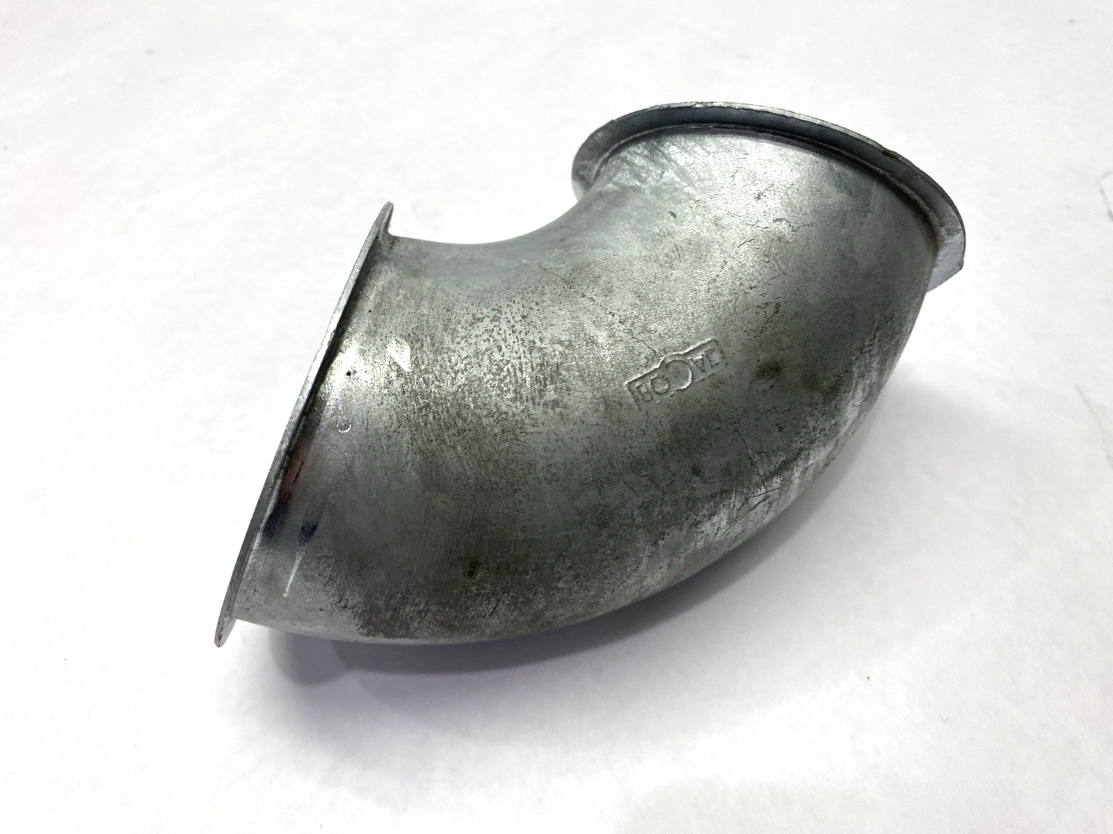 Jacob 11082339 Galvanized Right Angle Pipe 80mm Diameter DN - Maverick Industrial Sales