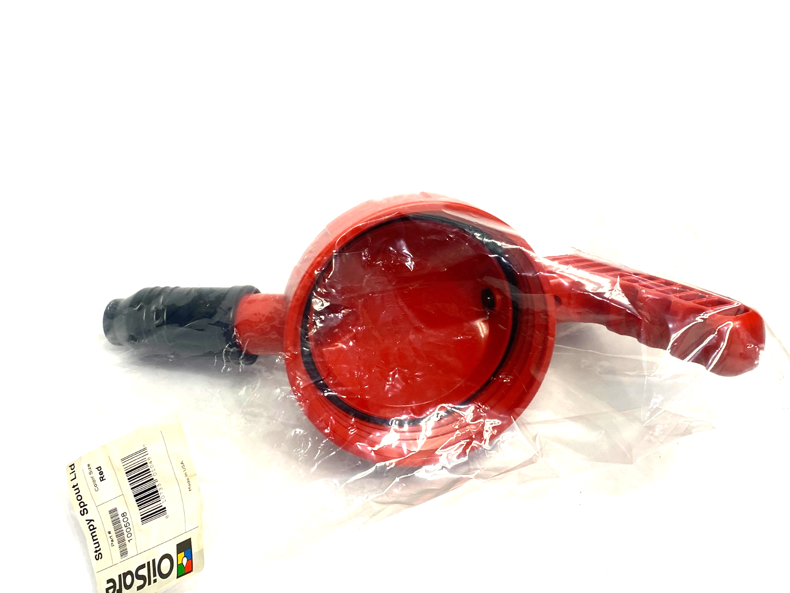 100508 | Oilsafe Stumpy Wide Spout Lid, Red - New - Maverick Industrial Sales