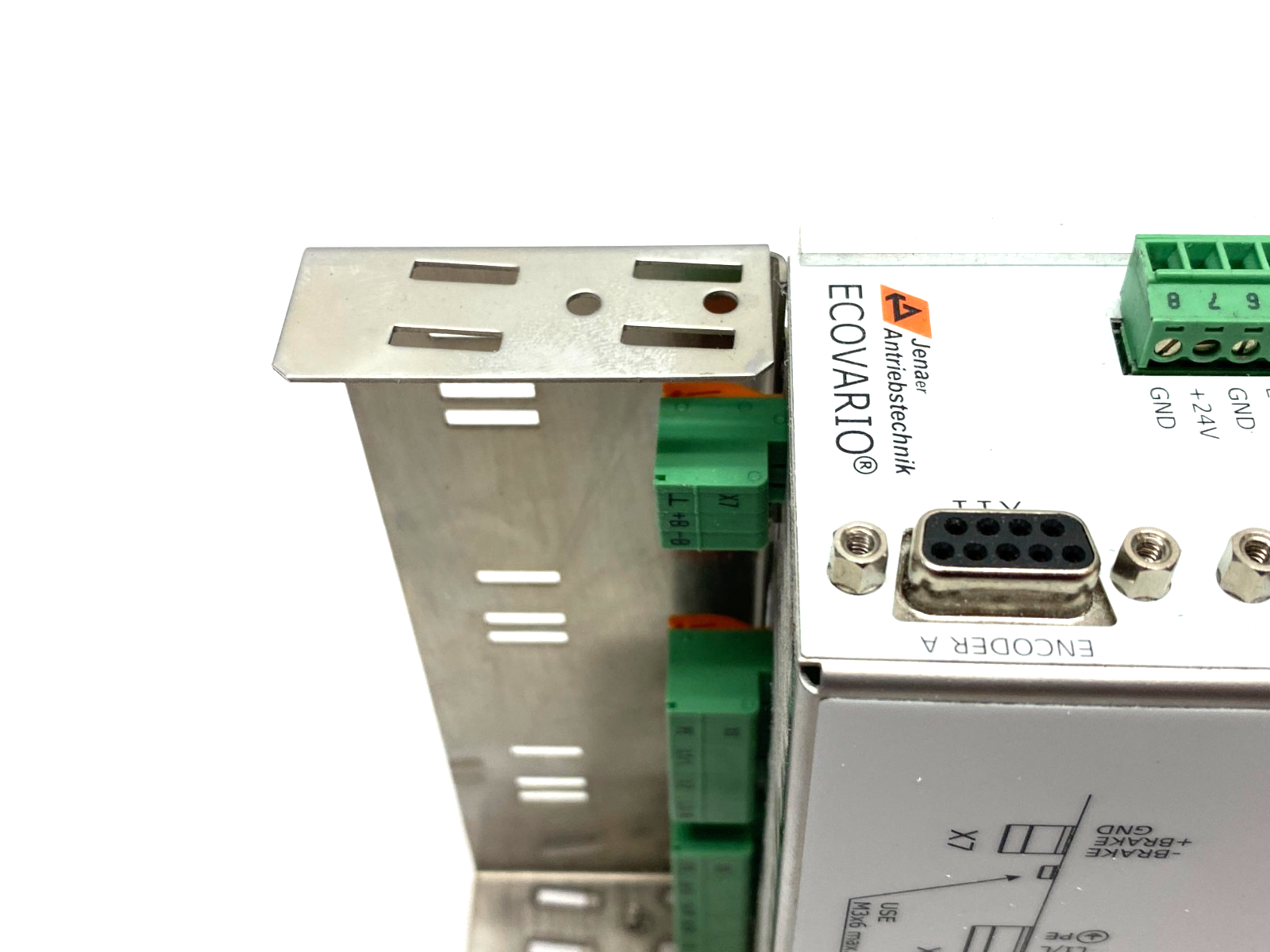 ECOVARIO 414AR-BJ-000-000 | Jenaer 1-axis Servo Amplifier, CANopen/EtherCAT, STO - Used - Maverick Industrial Sales