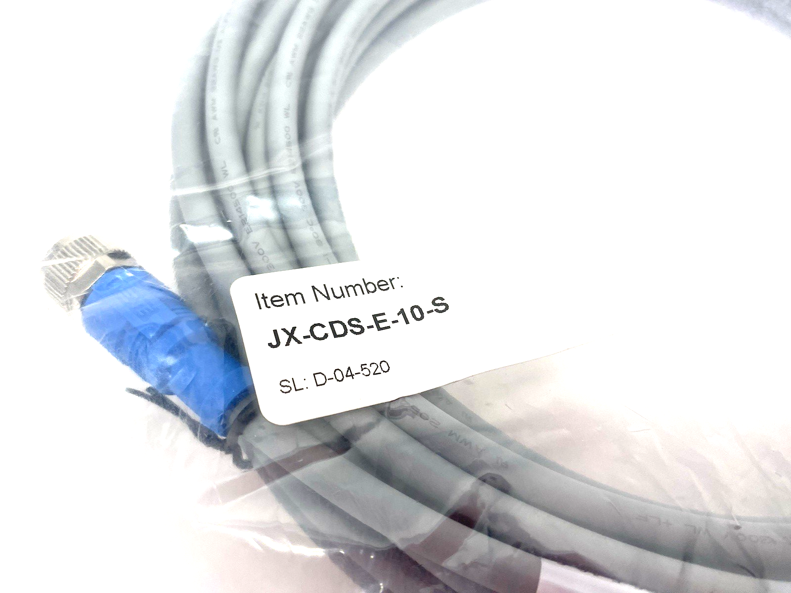 JX-CDS-E-10-S | SMC Single Ended Power Cable, Electric Actuator - New Other - Maverick Industrial Sales