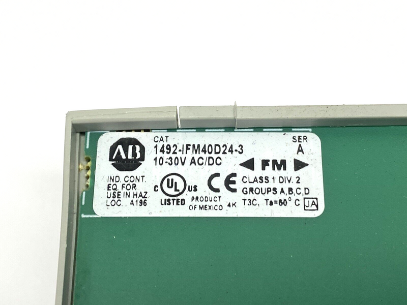 Allen Bradley 1492-IFM40D24-2 PLC Interface Module Ser. A - Maverick Industrial Sales