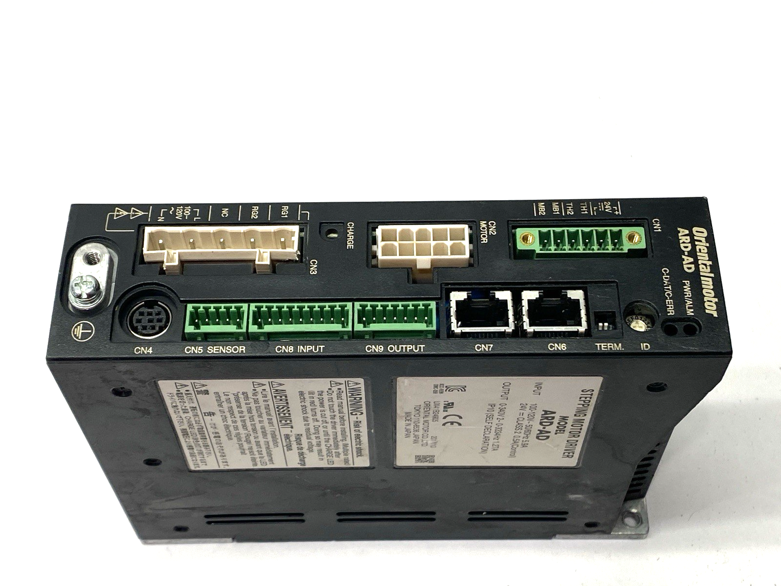 ARD-AD | Oriental Motor AlphaStep Stepping Motor Driver Single-Phase 100-120VAC - Used - Maverick Industrial Sales