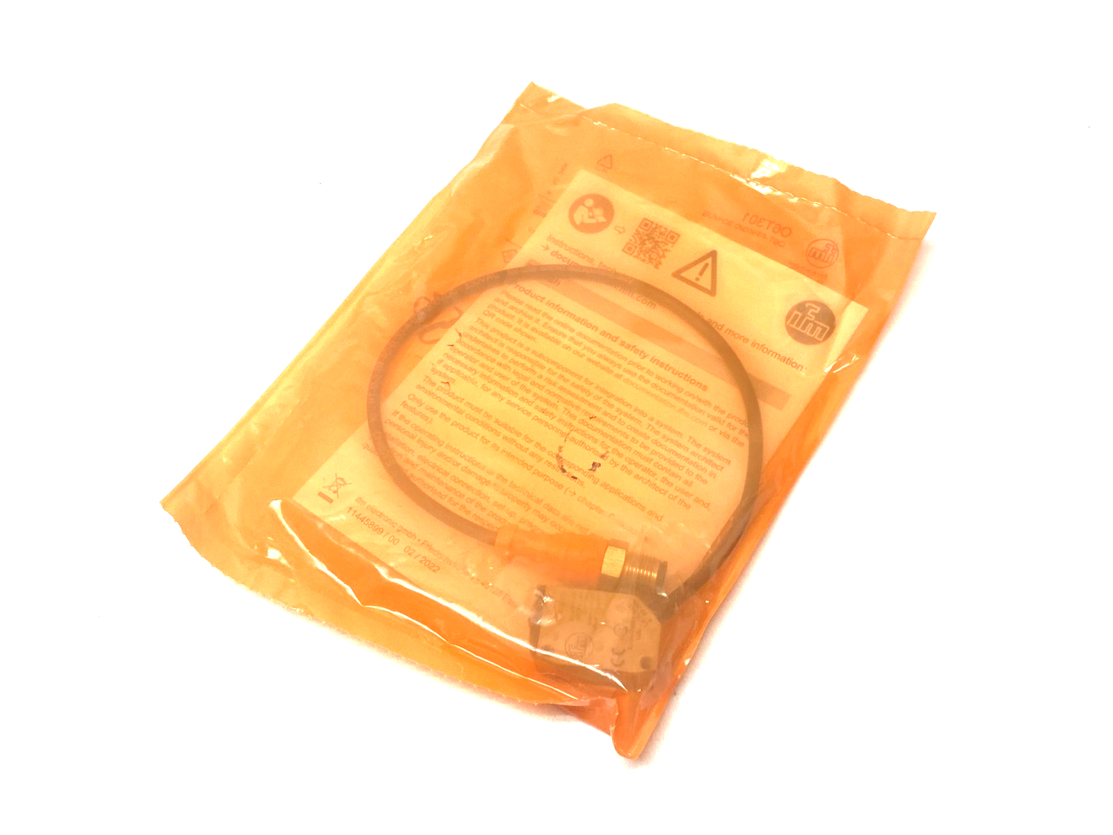Ifm O6T301 Diffuse Reflection Sensor 5-500mm Range O6T-FPKG/0,30m/US - Maverick Industrial Sales