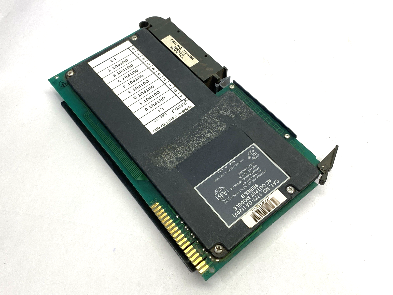 Allen Bradley 1771-0A AC Output Module Ser. B 120V - Maverick Industrial Sales