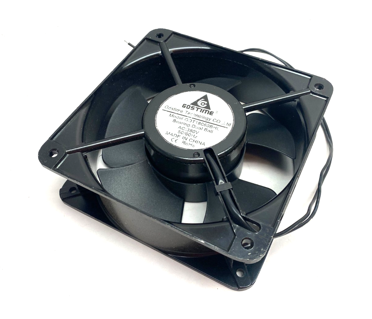 GDS Time GDT18060BHL Axial Cooling Fan 180x180x60mm 380VAC - Maverick Industrial Sales