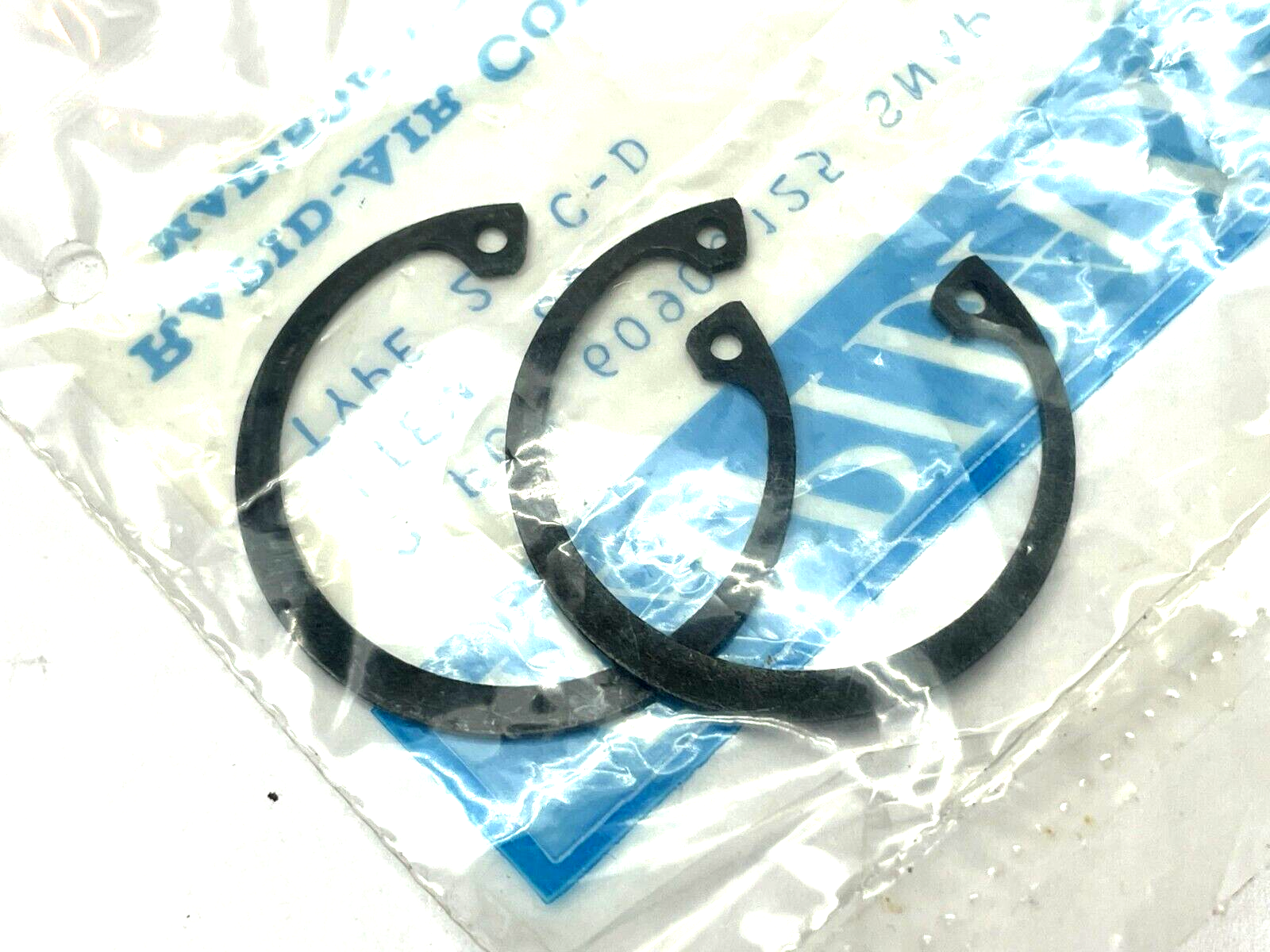 Rapid Air 60900125 Snap Rings LOT OF 2 PKGS - Maverick Industrial Sales