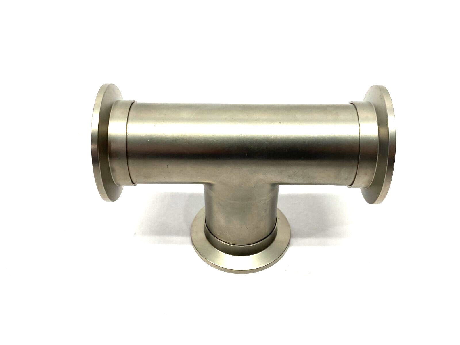 Agilent KT01500246 Stainless Steel Tee Fitting 2.46" Clearance NW40 - Maverick Industrial Sales