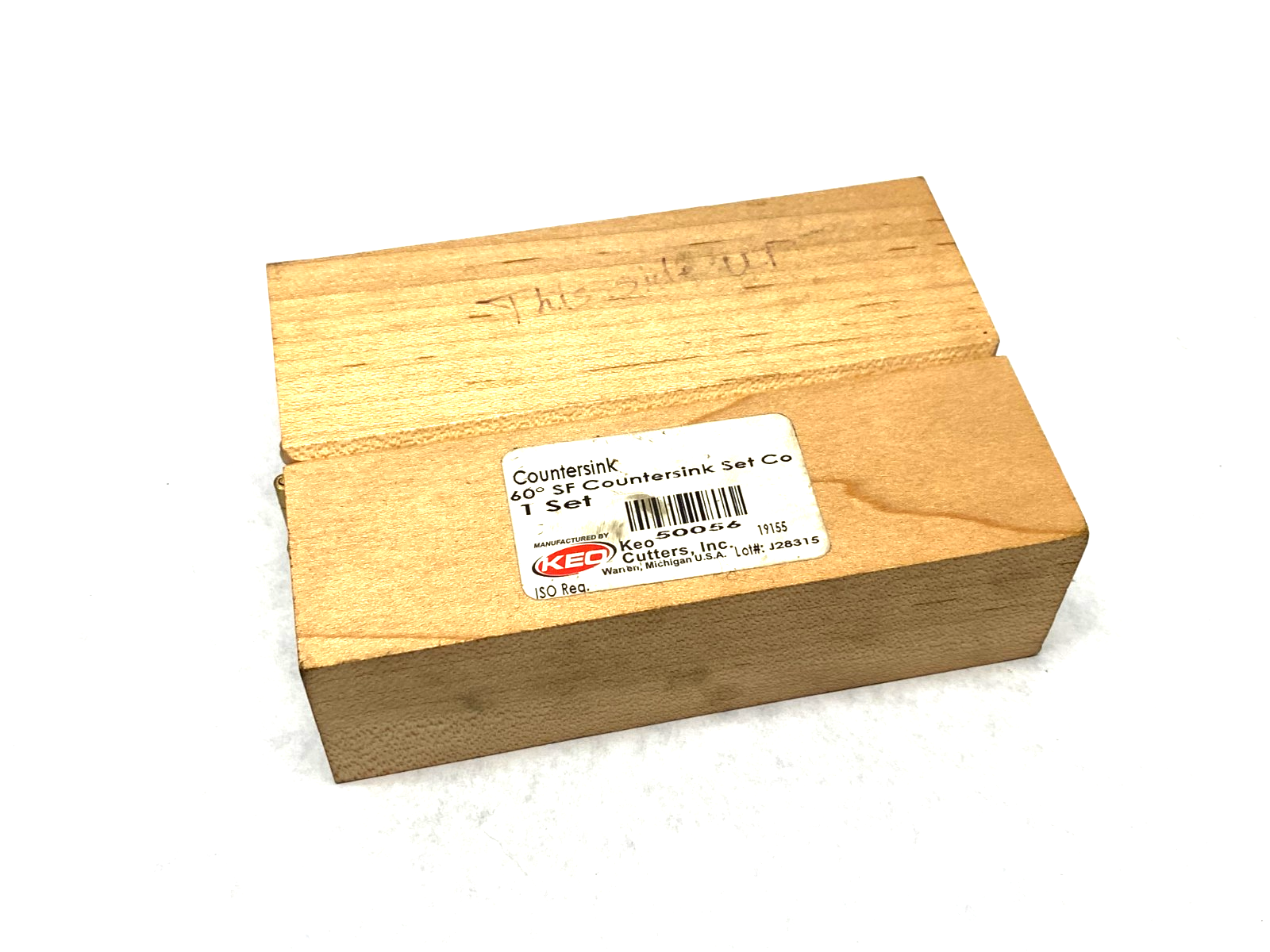 KEO Cutters 50056 Straight Shank Countersink Set, 1/4" to 1" Dia, 1-Flute 5 PCS - Maverick Industrial Sales