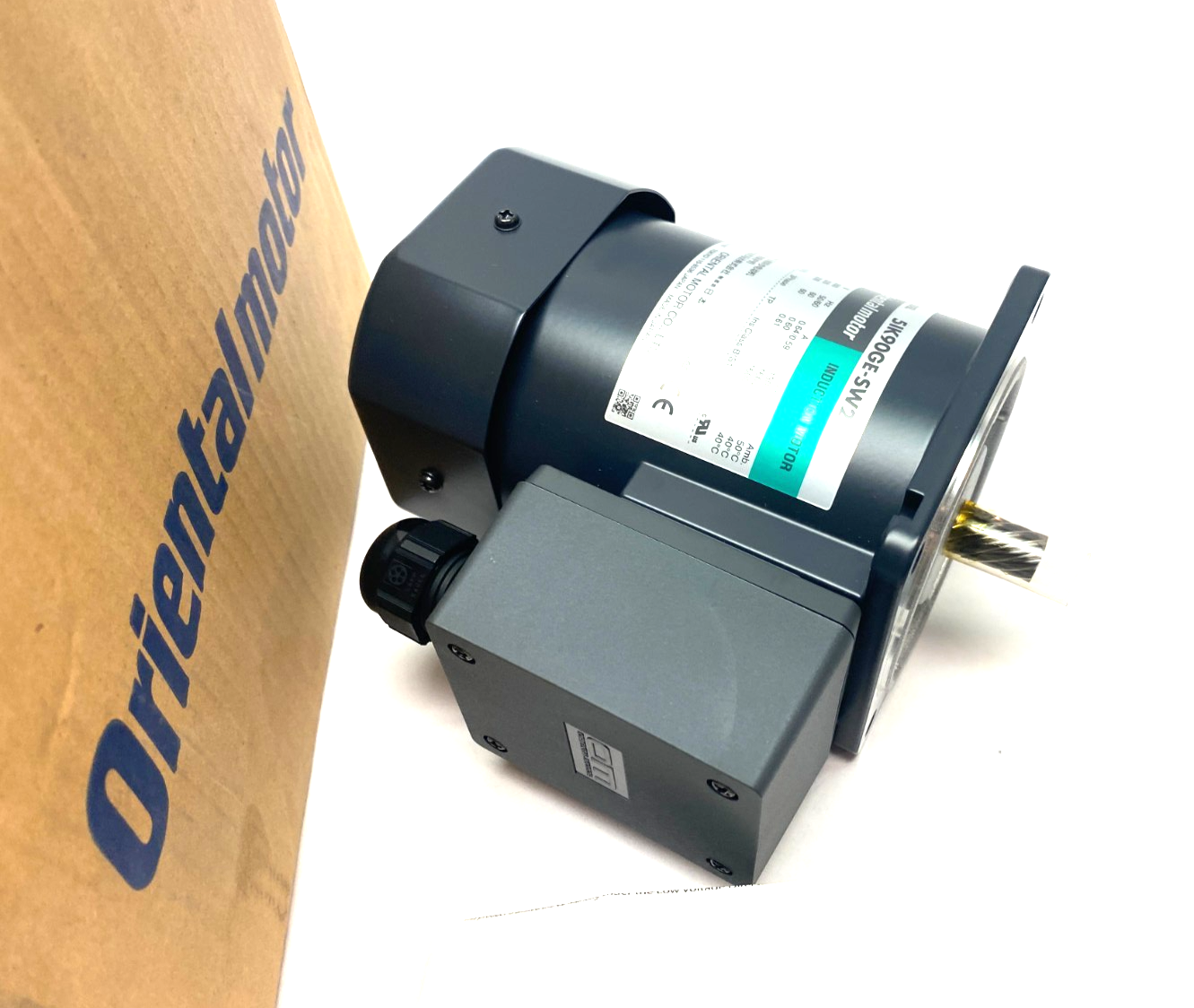 Oriental Motor 5IK90GE-SW2T World K Induction AC Motor Pinion Shaft 1/8HP 90W - Maverick Industrial Sales