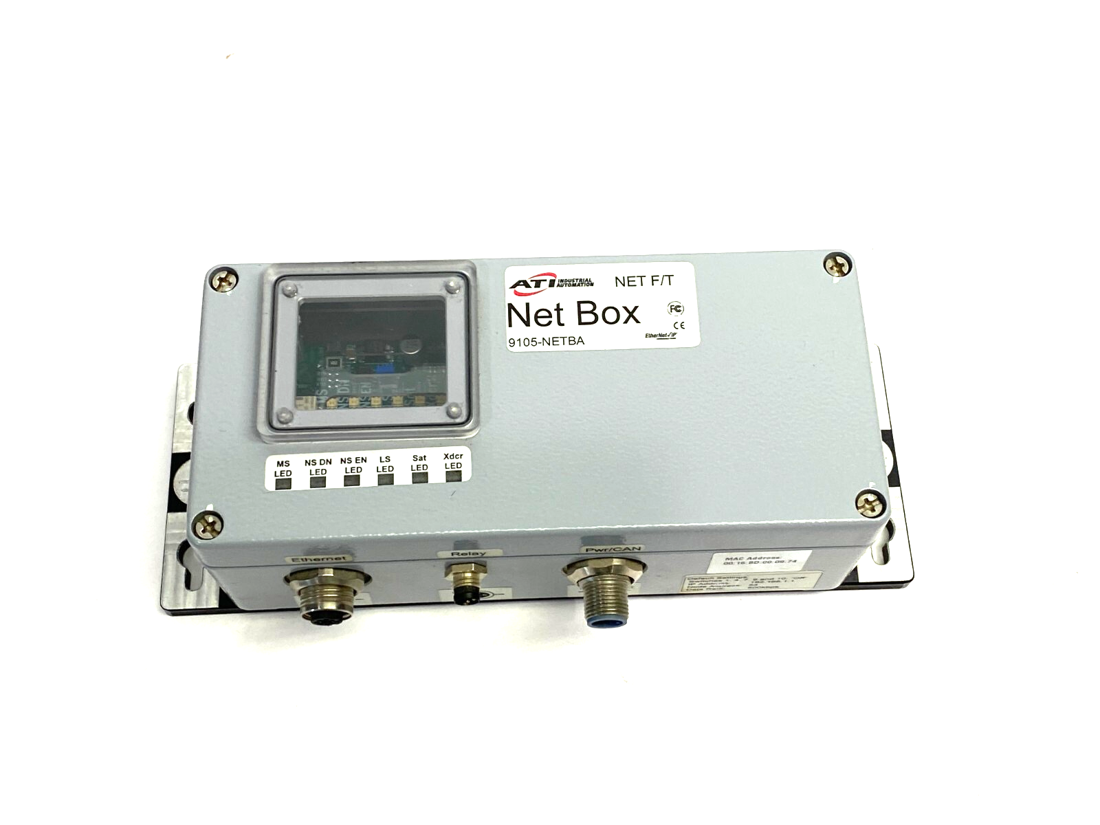 ATI Industrial Automation 9105-NETBA Net Box Interface NET F/T - Maverick Industrial Sales