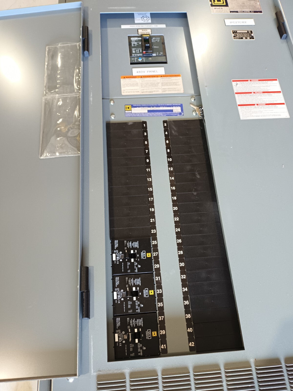 IPC2TC1EE | Square D 225A 75kVA 480Y/277V 208Y/120V Integrated Power Center - Used - Maverick Industrial Sales