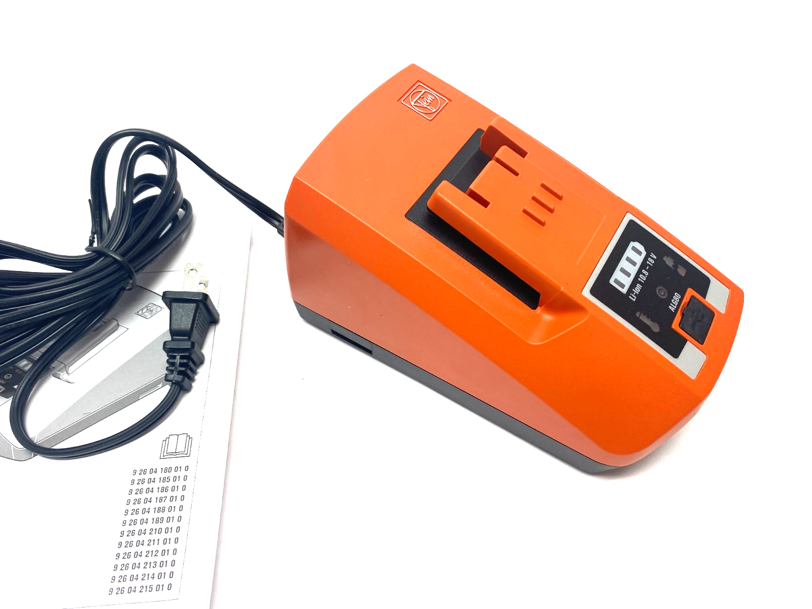 Fein ALG 80 Rapid Battery Charger 92604188010 - Maverick Industrial Sales