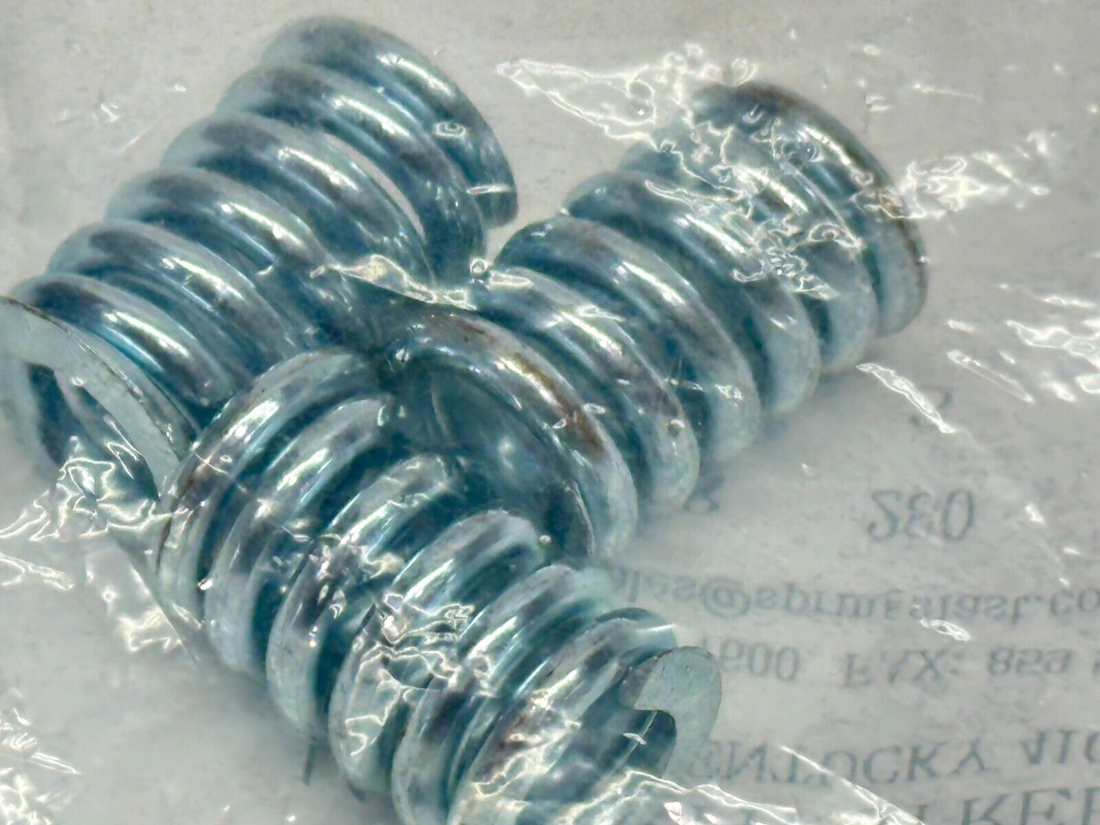 WB Jones 280 Music Wire Compression Spring 1" L 0.625" OD 0.120" Dia PKG OF3 - New - Maverick Industrial Sales