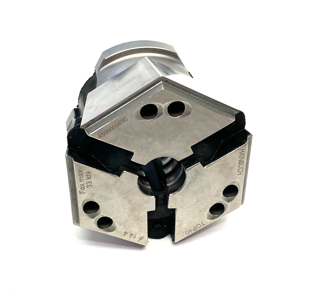 4500009690 | Hainbuch Clamping Unit TOP 40 Round Profile 14,4mm Diameter - Used - Maverick Industrial Sales