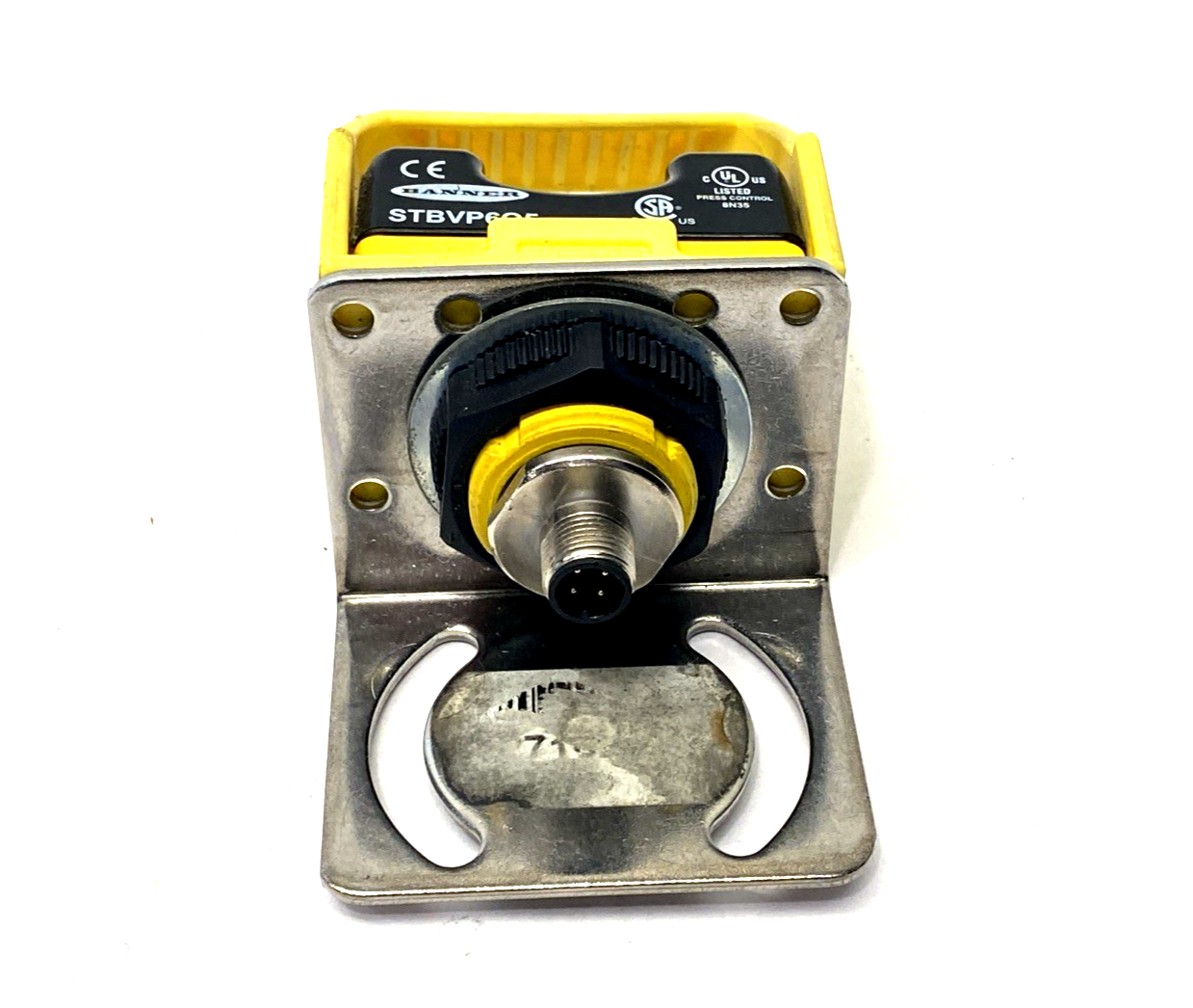 Banner STBVP6Q5 Self-Checking Touch Button w/Yellow F.C. 64181 - Maverick Industrial Sales