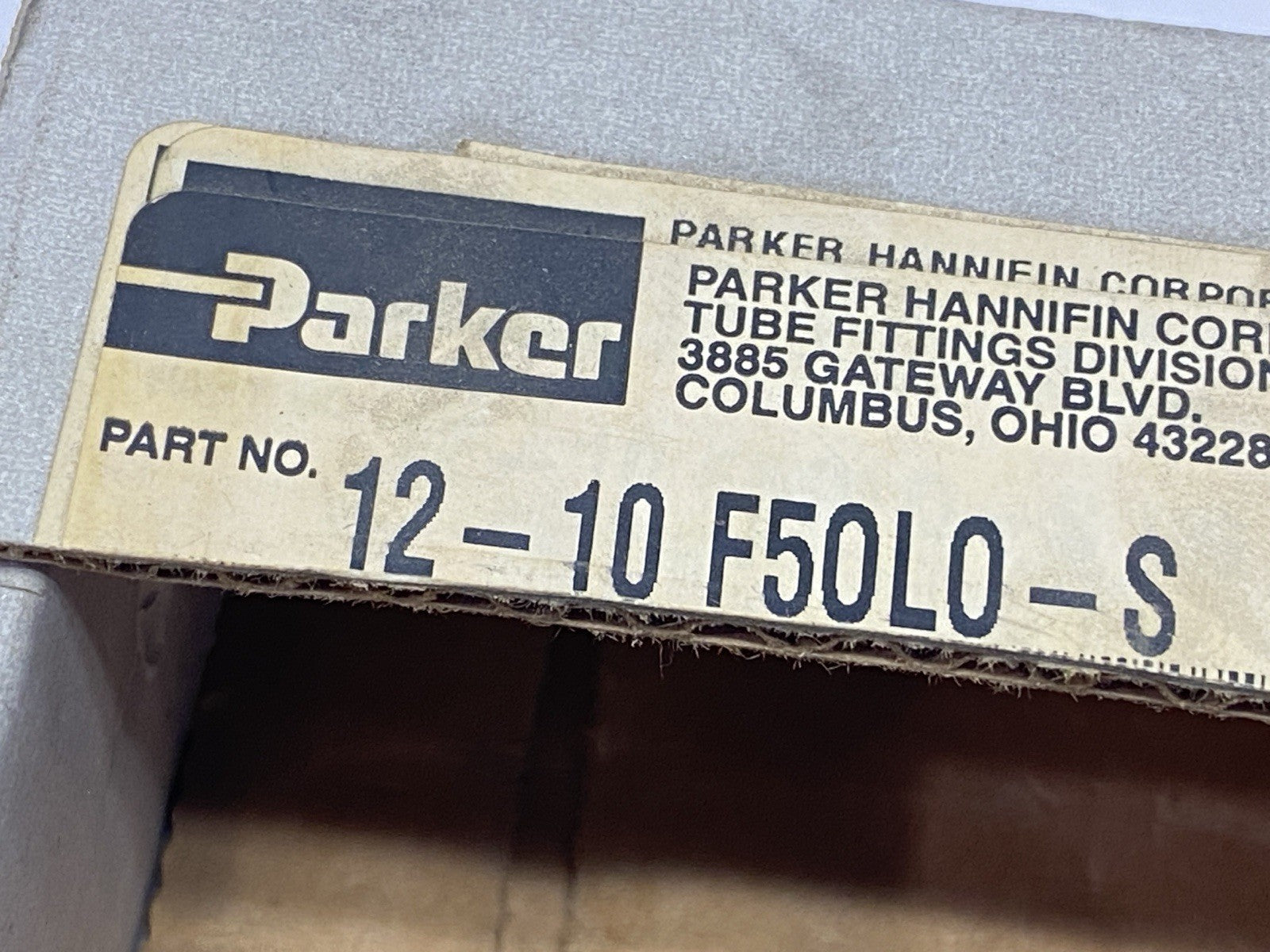 12-10 F5OLO-S | Parker Seal-Lok ORFS Straight Fitting 3/4" Tube x 7/8-14 SAE - New Other - Maverick Industrial Sales