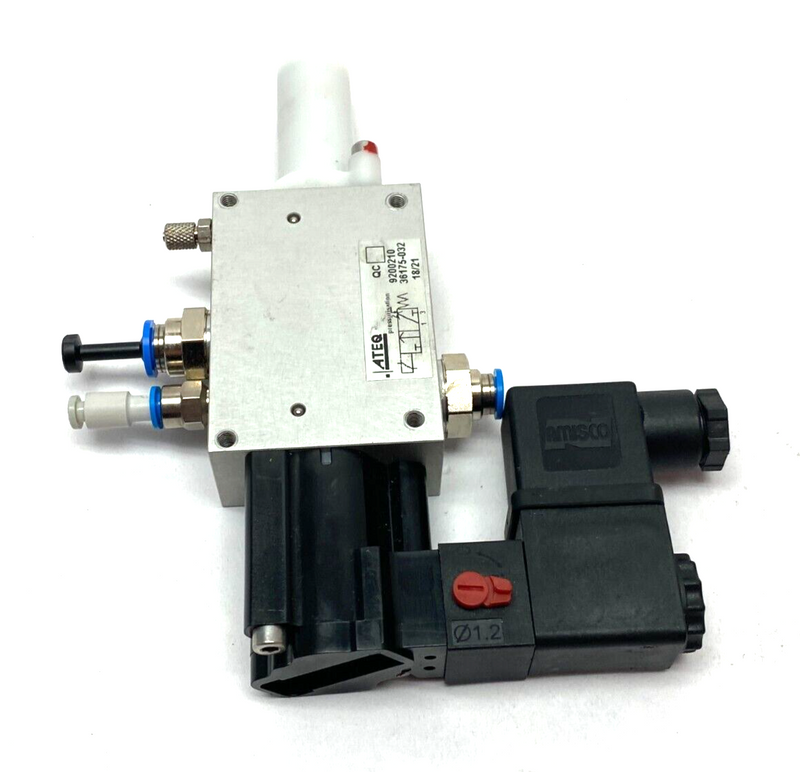 ATEQ 9200210 Leak Tight Directional Control Valve 36175-032 - Maverick Industrial Sales