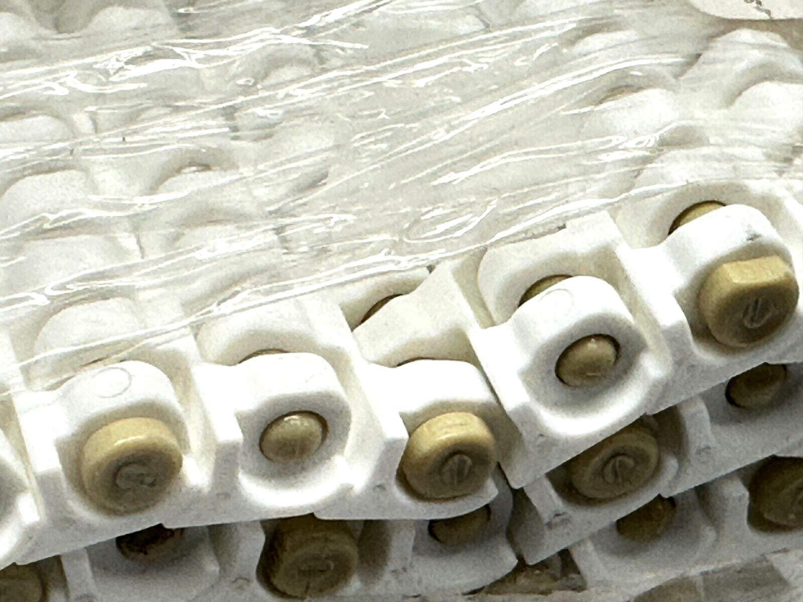 Intelligrated M1220 Flat Top Acetal White Conveyor Belt 5.9" W x 5.75' L 18447 - Maverick Industrial Sales