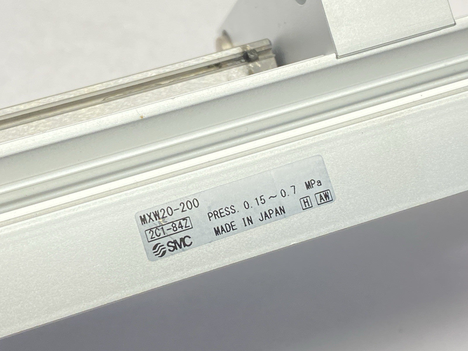 SMC MXW20-200 Guided Slide Table Cylinder 20mm Bore 200mm Stroke - Maverick Industrial Sales