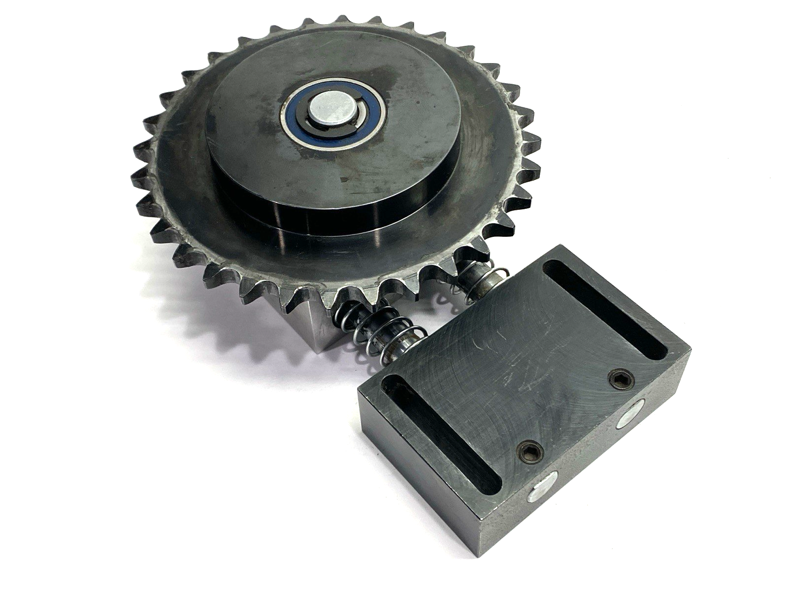 Universal Instruments 34-Tooth Spring-Return Roller Bearing Sprocket - Used - Maverick Industrial Sales