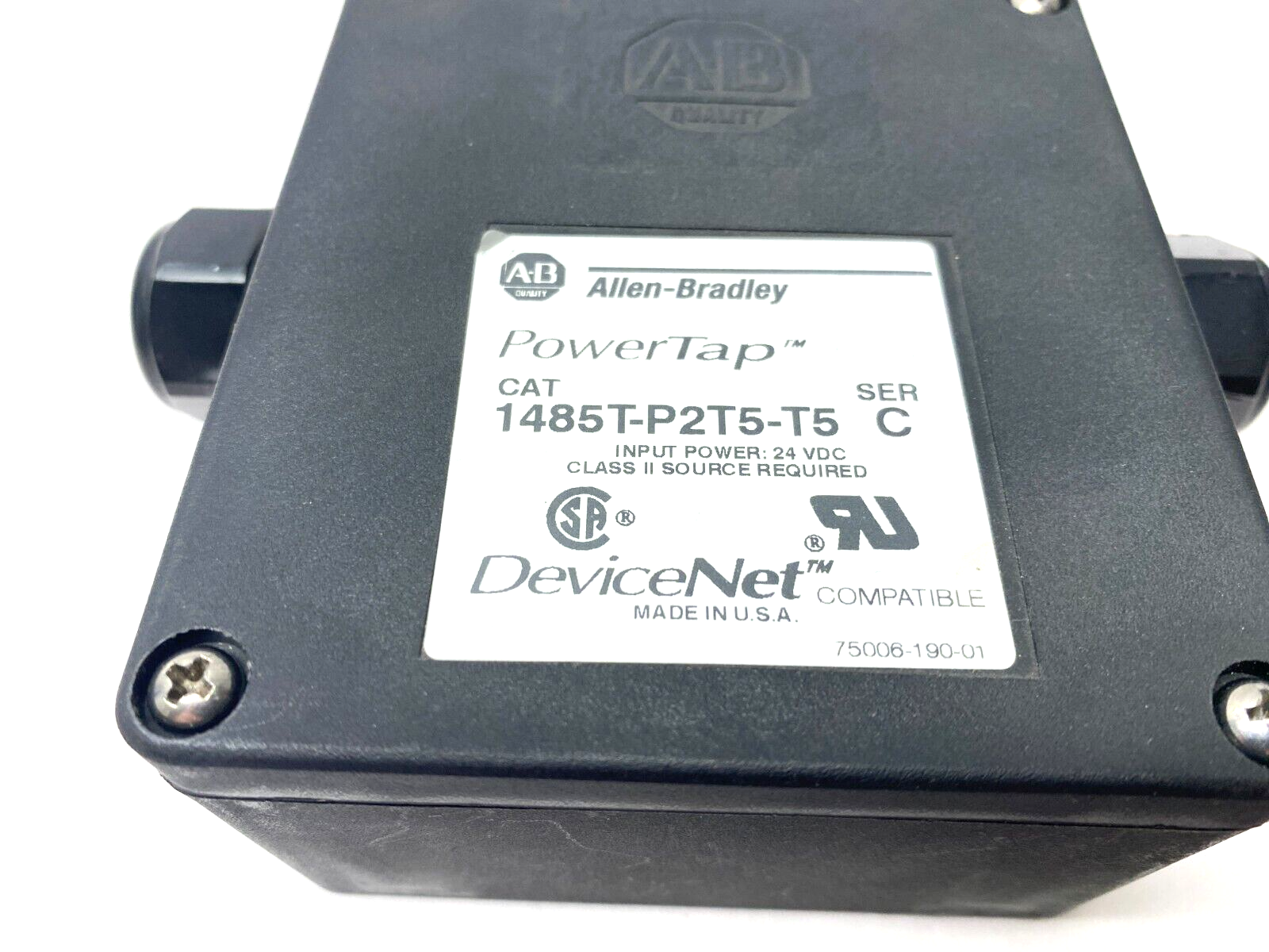 Allen Bradley 1485T-P2T5-T5 Ser. C DeviceNet PowerTap Power Device - Maverick Industrial Sales