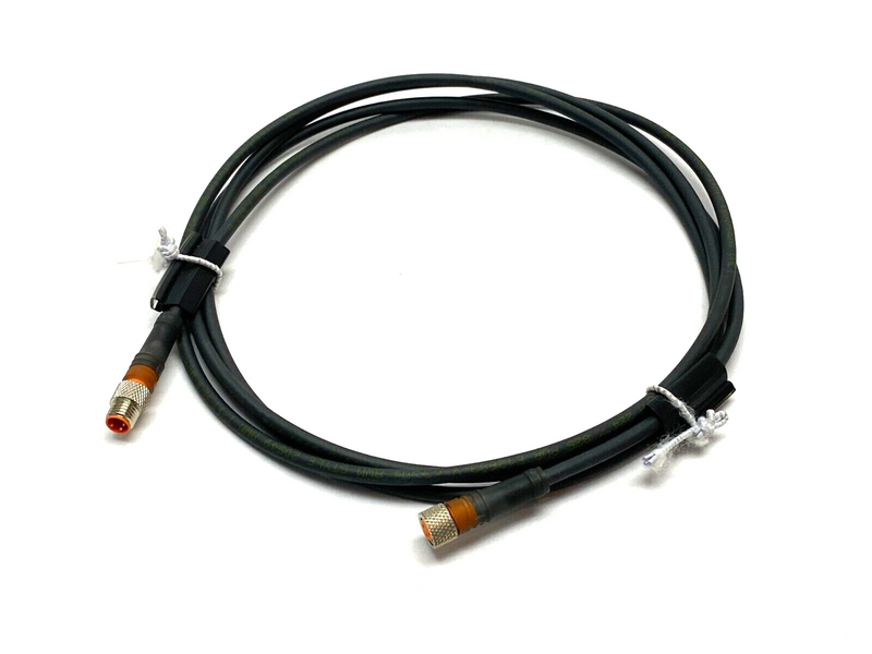 Lumberg RSMV 3-RKMV 3-224/2M Double Ended Cordset Male to Female 3-Pin - Maverick Industrial Sales