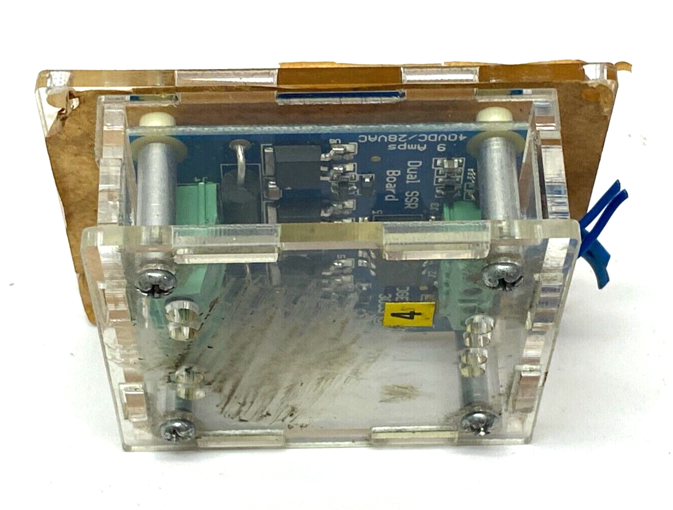 3053_0, 3822_2 | Phidgets 3053_0 Dual SSR Relay Board w/ 3822_2 Acrylic Encolsure - Used - Maverick Industrial Sales