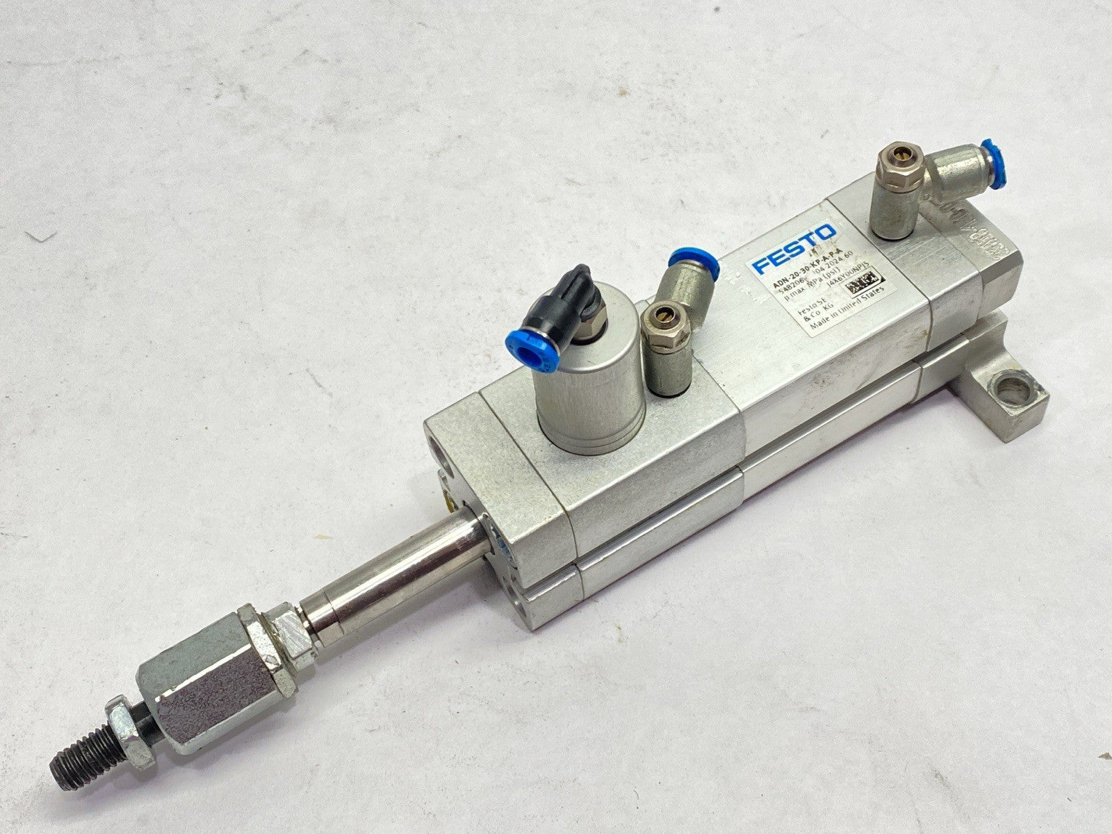 Festo ADN-20-30-KP-A-P-A Compact Pneumatic Cylinder 20mm Bore 30mm Stroke 548206 - Maverick Industrial Sales