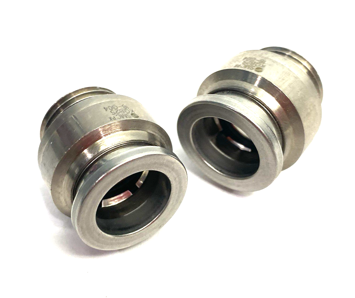 KQB2S16-G04 | SMC Metal Male Internal Hex Fitting, Straight, 16mm OD Tube LOT OF 2 - New – Open box - Maverick Industrial Sales