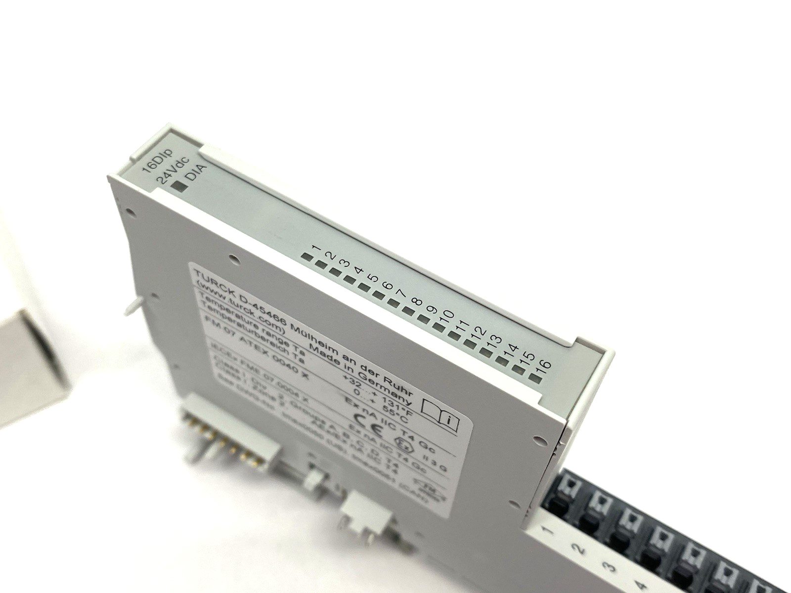 BL20-E-16DI-24VDC-P | Turck Economy Module 16-Digital Inputs, PNP, 6827231 - New Other - Maverick Industrial Sales