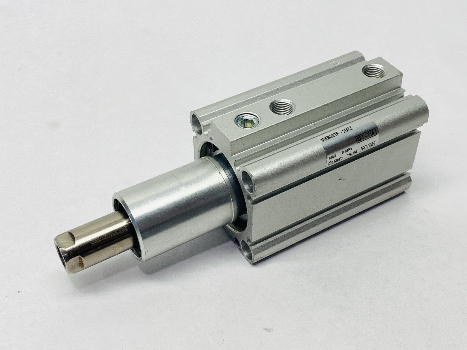 SMC MKB40TF-20RZ Rotary Clamp Cylinder 40mm Bore 20mm Clap Stroke - Maverick Industrial Sales
