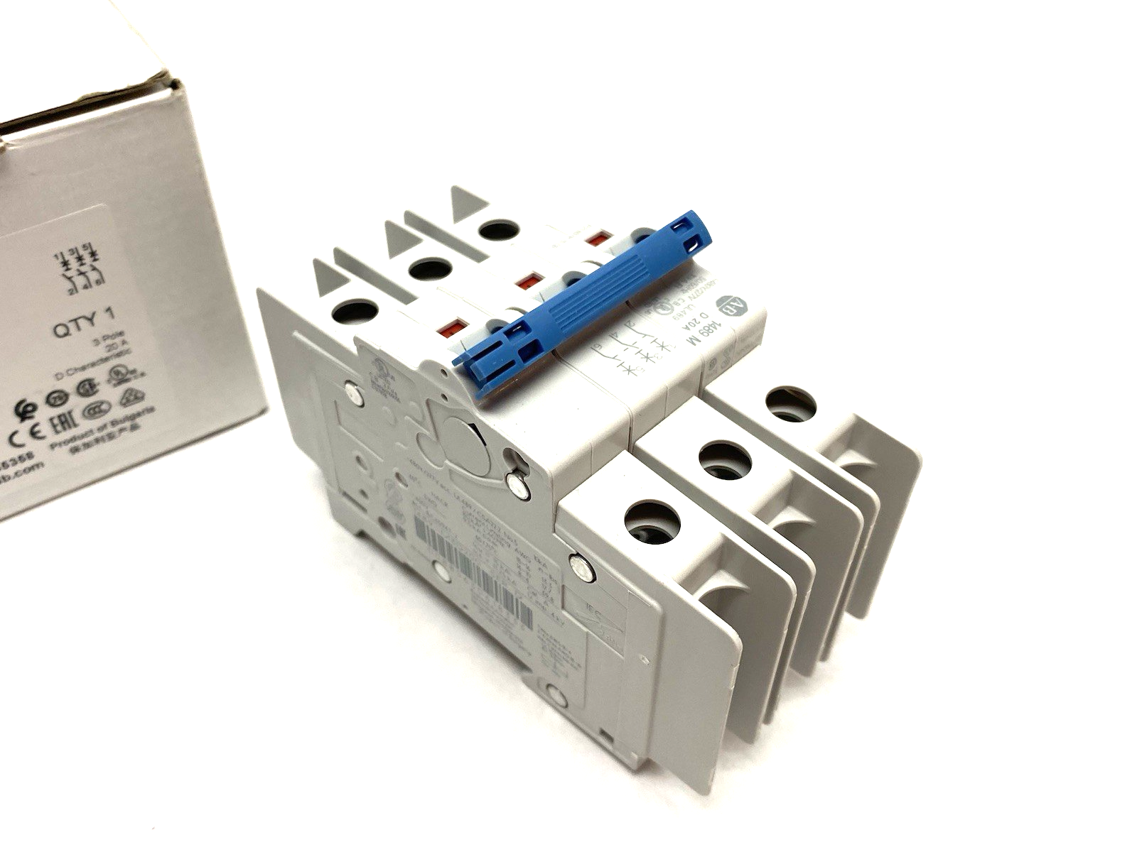 1489-M3D200 | Allen Bradley Ser. D Circuit Breaker 3-Pole 20A - New Other - Maverick Industrial Sales