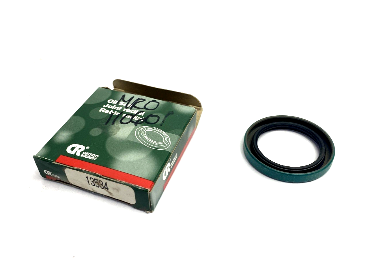 13534 | CR Single Wave Lip Oil Seal 1.375" ID 1.874" OD 0.256" Wide CRW1 R 3-PACK - New - Maverick Industrial Sales