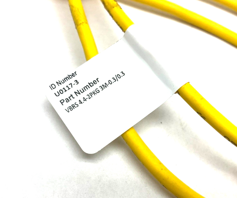 Turck VBRS 4.4-2PKG 3M-0.3/0.3 Molded Twin-Junction Cable U0117-3 - Maverick Industrial Sales