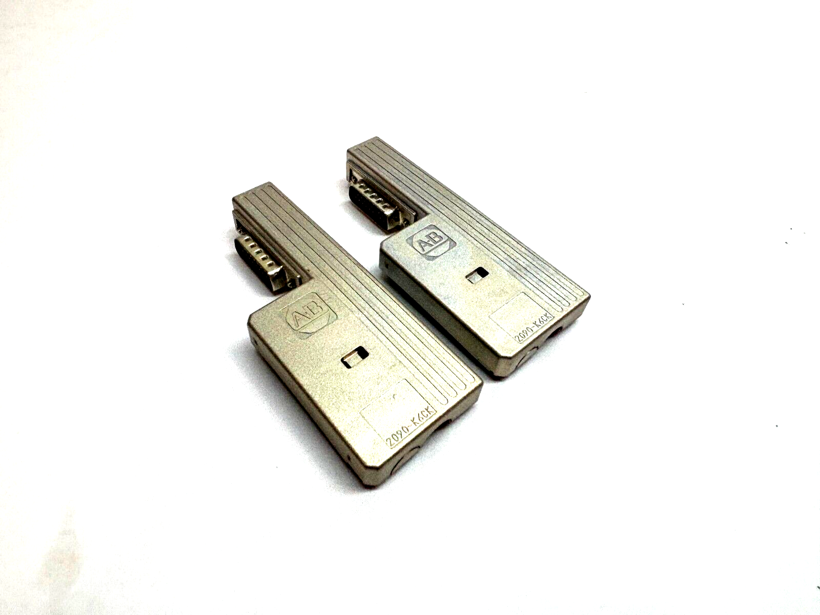 Allen Bradley 2090-K6CK Kinetx Servo Motor Feedback Cable Connector, LOT OF 2 - Maverick Industrial Sales